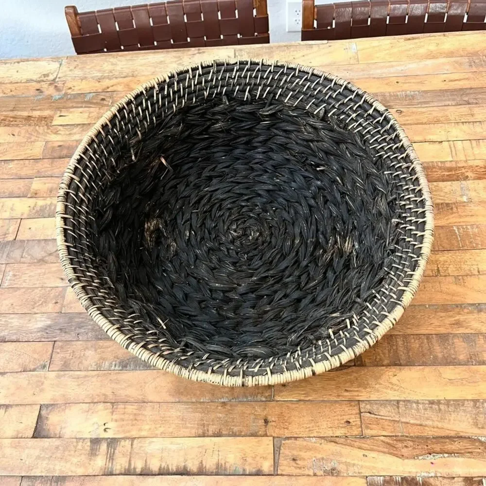 Handwoven Large Rattan Wicker Basket 21